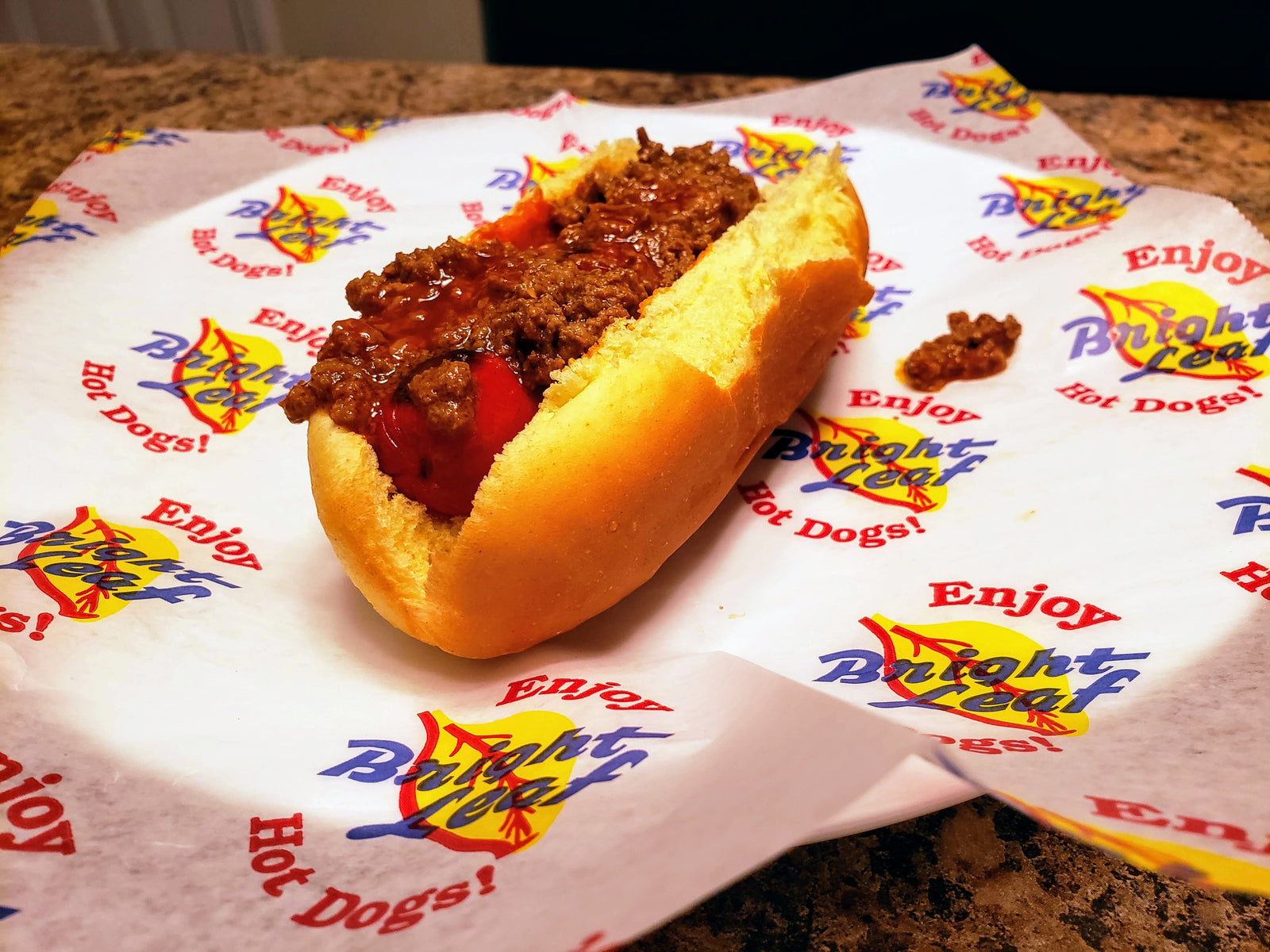 Bright Leaf Chili & Texas Pete Hot Dog Recipe