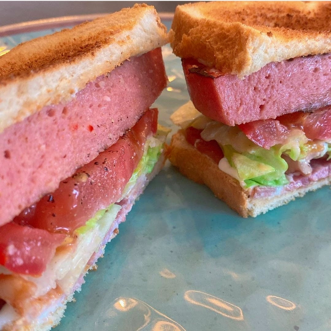 Bright Leaf BLTB (Bacon, Lettuce, Tomato & Bologna) Sandwich