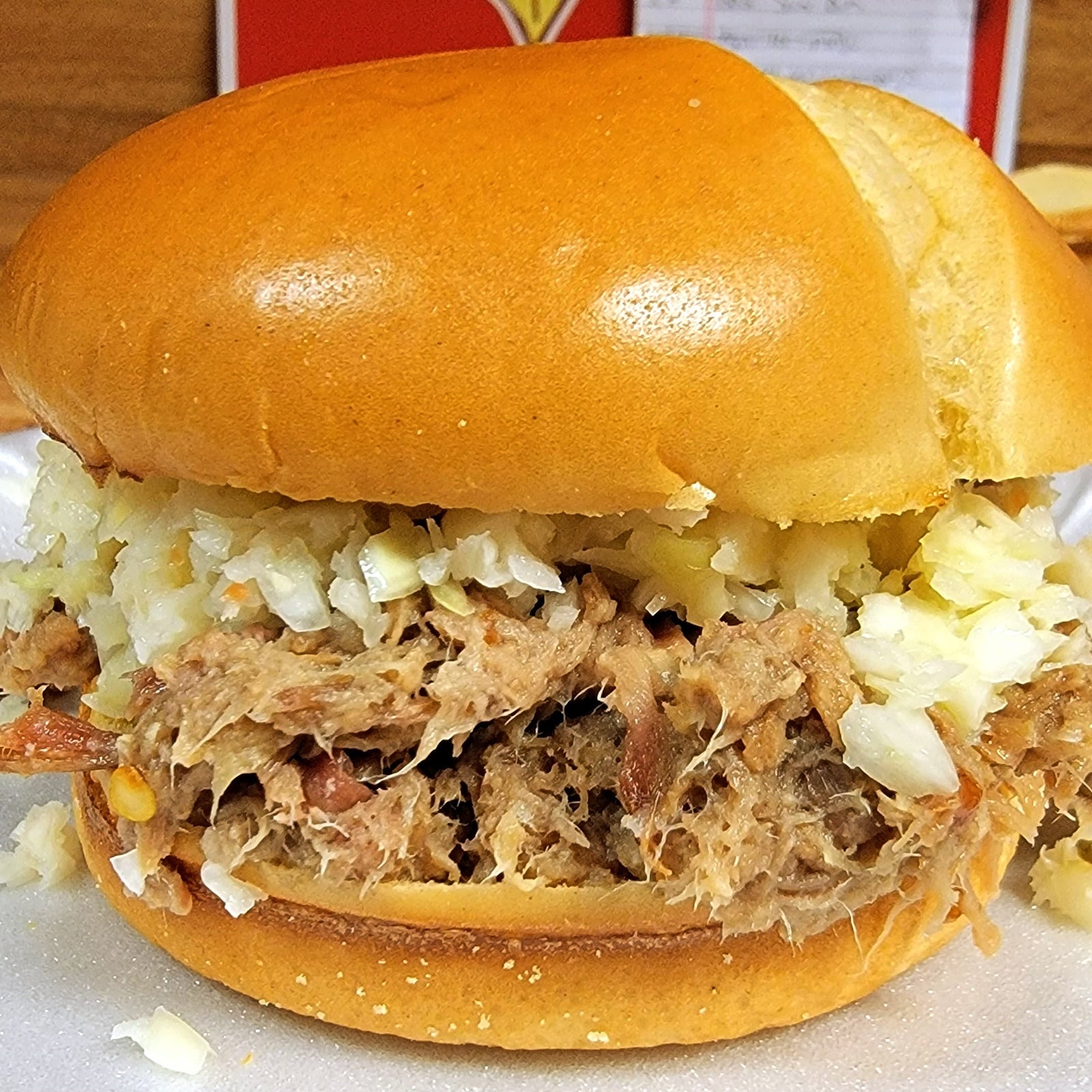 Bright Leaf BBQ Sandwich