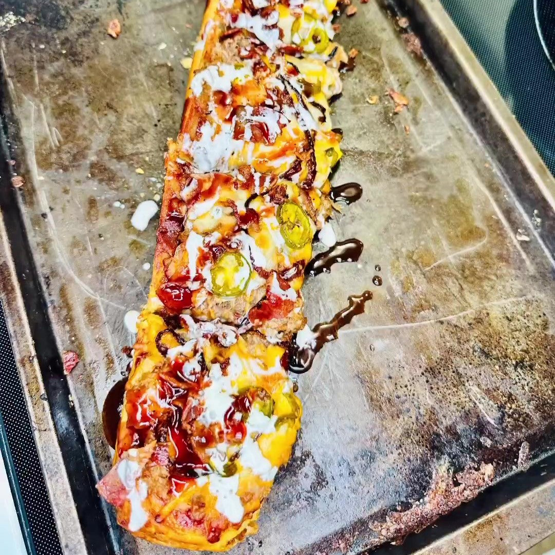 Bright Leaf BBQ Flatbread Pizza