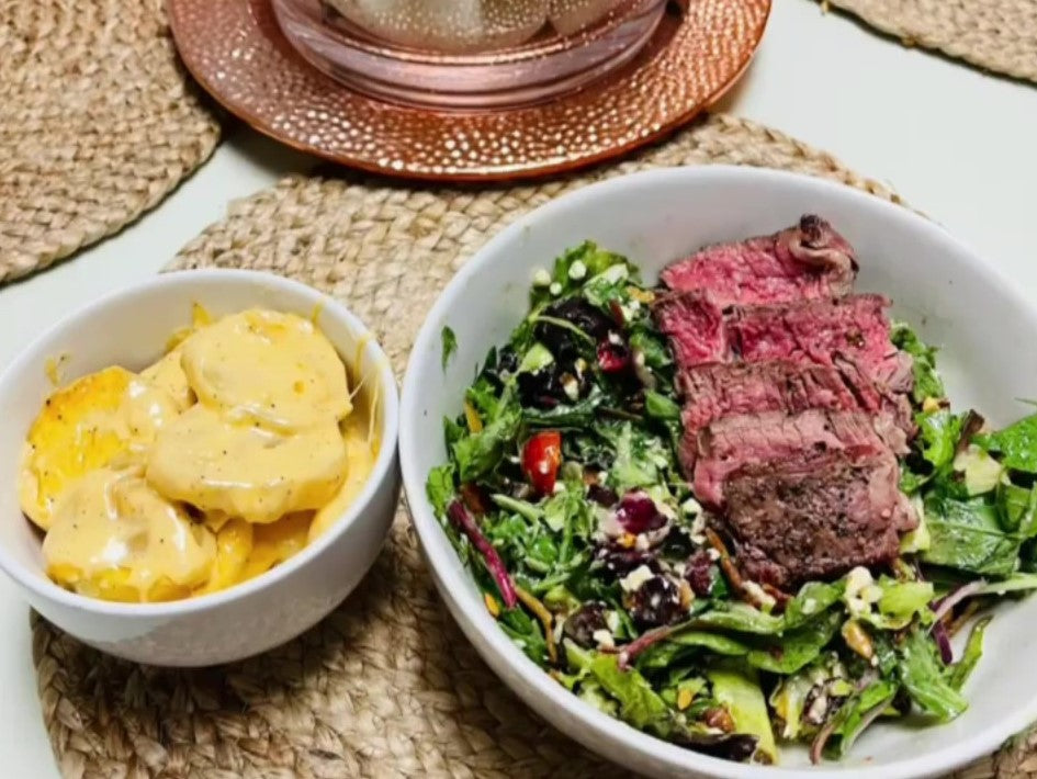 Steakhouse Filet Salad (Bacon)