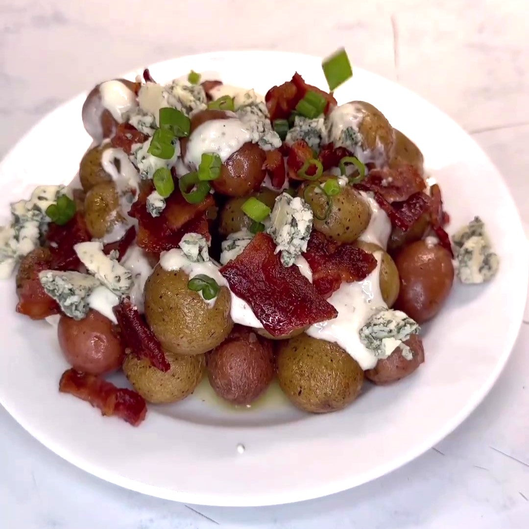 Bright Leaf Loaded Cheese Taters (Bacon)