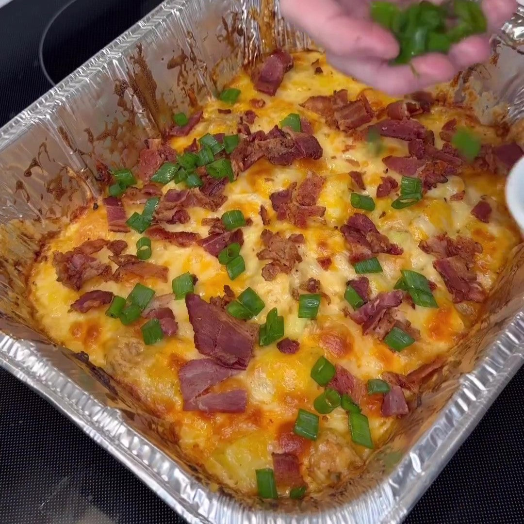 Bright Leaf Cheesy Chicken Bacon Ranch Potatoes