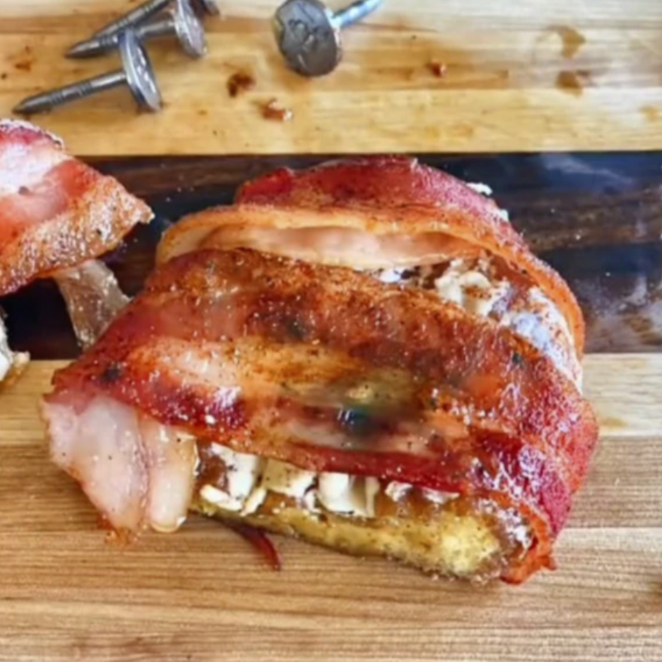 Bright Leaf Smoked Bacon Wrapped Honey Buns
