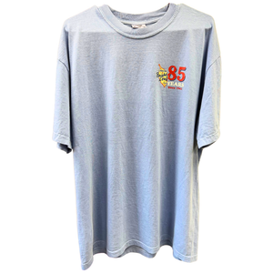 Bright Leaf 85th Anniversary Shirts (Bay Green, Neon Violet & Blue)