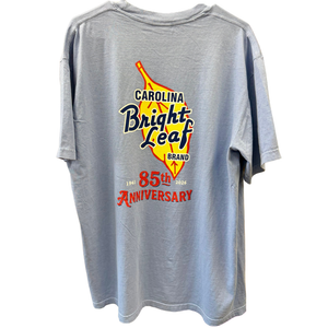 Bright Leaf 85th Anniversary Shirts (Bay Green, Neon Violet & Blue)