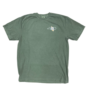 Bright Leaf T-Shirt: It's a North Carolina Thang! (Green & Blue Spruce)