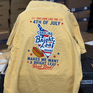 Bright Leaf T-shirt: Celebrate 4th of July!