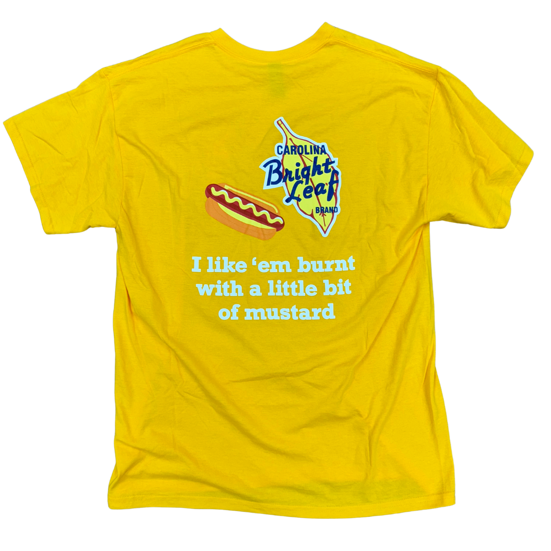 Bright Leaf T-Shirt ("I like 'em burnt with a little bit of mustard")