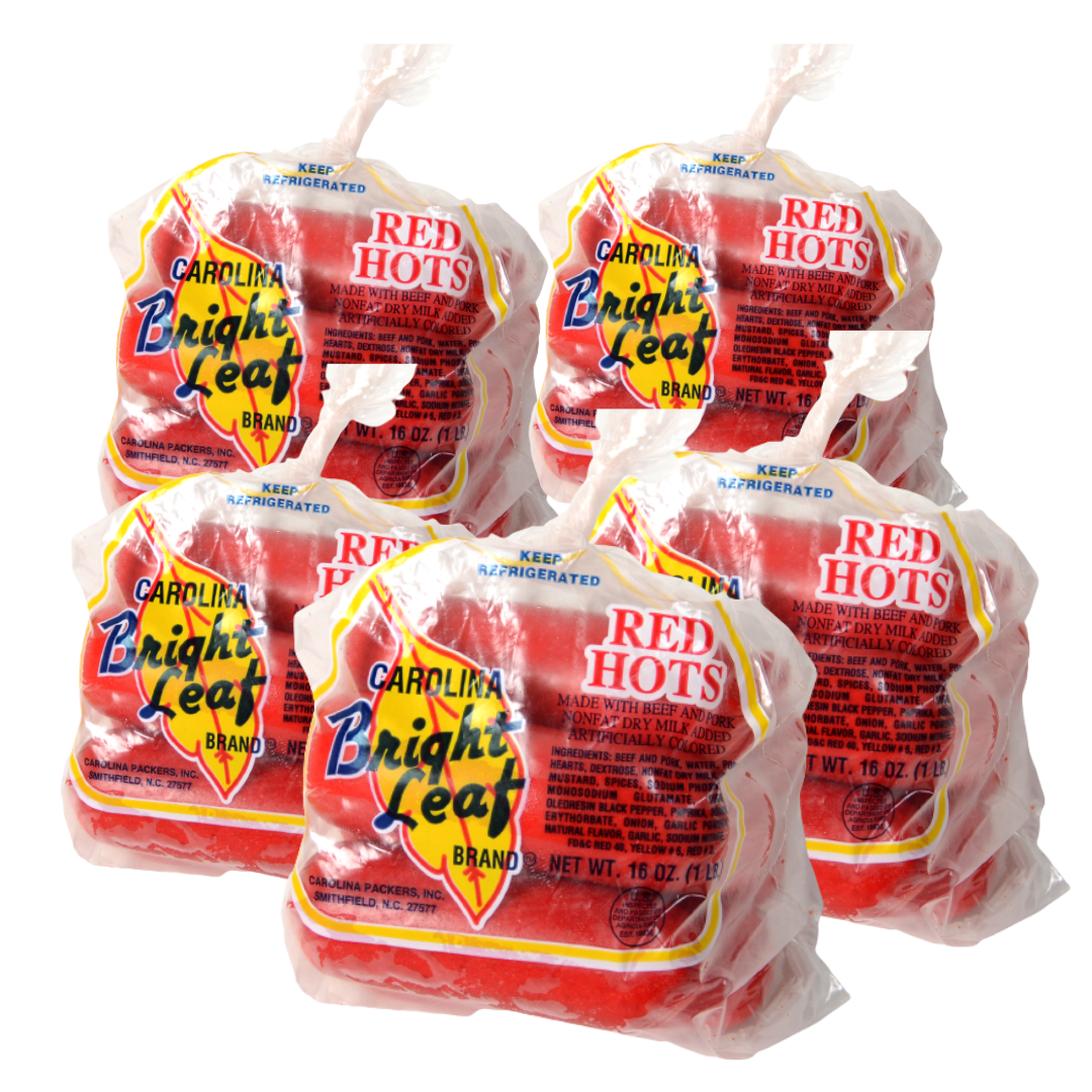 Bright Leaf Red Hots (5 -1 lb Packages)