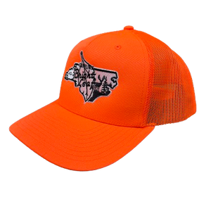 NC Hunting Tradition - Blaze Orange Snapback Hat (Structured)
