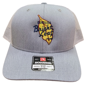 Jean Jacket Gray / White Mesh Snapback Hat (Structured)