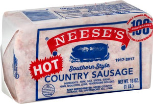 The North Carolina Iconic Brands Sampler (1-Hot Dog, 1-Red Hot, 1-Bacon, 1- Loop Smoked Sausage, 1-Bass Farm, 1-Neeses, 1-Biscuit Mix)