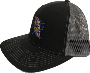 Black / Gray Mesh Snapback Hat